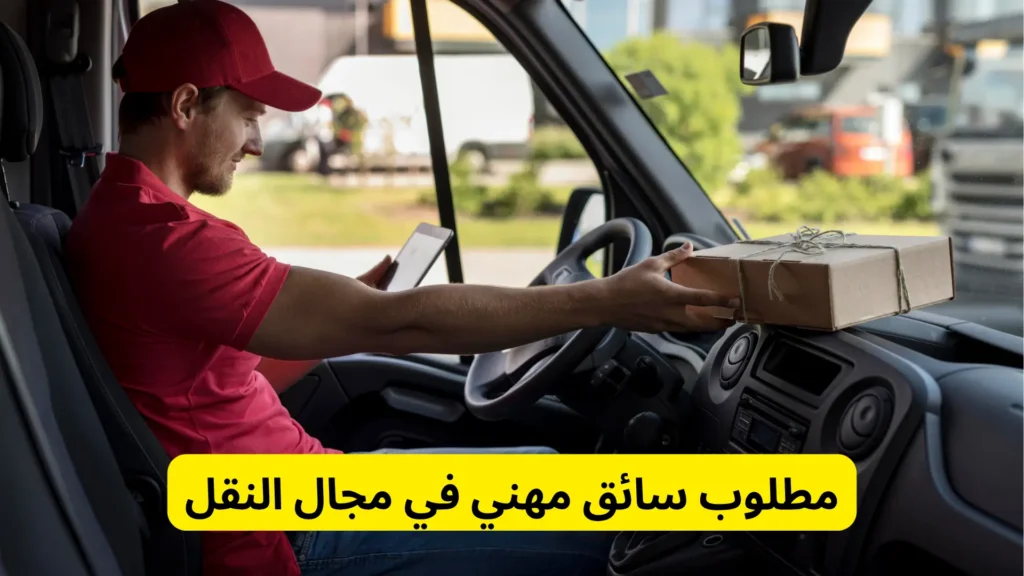 مطلوب سائق مهني في مجال النقل